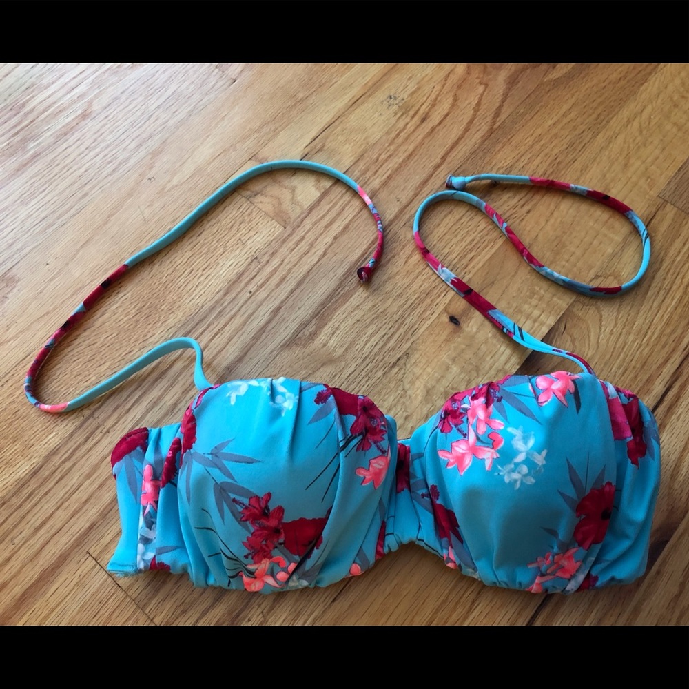 Fun Floral Bikini Top